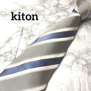 kiton キートン　ネクタイ　ストライプ ビジネス　スーツ　シャツ　カフス　