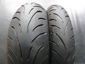 中古前後セット!ブリヂストン◎T31. 120/70ZR17. 190/50ZR17. RR976:21081