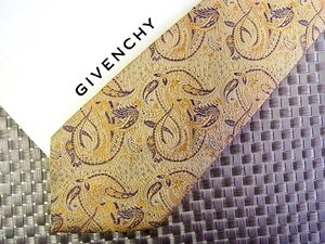 ★3487S★新品【刺繍 ペイズリー 柄】ジバンシィ【GIVENCHY】ネクタイ