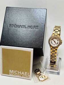 動作未確認　MICHAEL KORS マイケルコース MK-3253 レディース　腕時計 