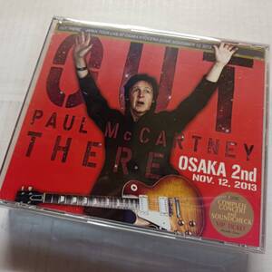 即決 美品 3CD+DVD PAUL MCCARTNEY OUT THERE OSAKA 2nd November 12. 2013 ポール・マッカートニー YA 