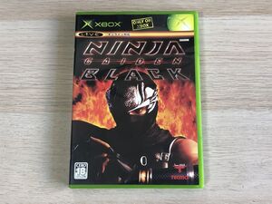 Xbox ソフト NINJA GAIDEN BLACK 【管理 20822】【B】