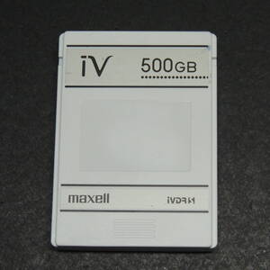 【検品済み/使用59時間】maxell iVDRS 500GB カセットHDD M-VDRS500G.C 管理:D-20