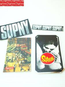 Supreme シュプリーム Classic Scene, Adults Only, SUPNY Sticker Set 2010AW クラシックシーン アダルトオンリー SUPNY ステッカーセット