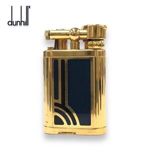 dunhill ダンヒル ハンマー ガスライター ゴールドカラー ヴィンテージ 着火確認済み