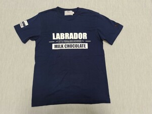 ＼送料込み！／【Lablador Retriever】ラブラドールレトリバー 半袖 Tシャツ 紺色 ネイビー サイズS トップス