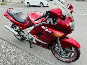 最後の値下げ！　北海道　カワサキ　ZZR400 外装美品！走行少ない！タイヤ前後山あり！本体のみの出品！