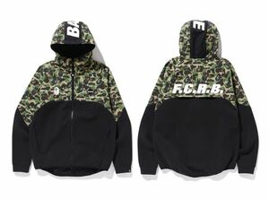 19ss BAPE x F.C. Real Bristol BAPE FCRB BAPE VENTILATION HOODIE 2XL ベイプ ブリストル APE FCRB Bristol ベンチレーション CAMO