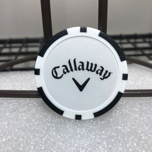 Callaway ROGUE キャロウェイ　ローグ　カジノチップ風　ボールマーカー　ブラック　ゴルフマーカー グリーンマーカー 