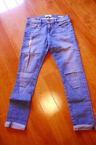 RAME DENIM フレームデニム ストレートデニム ブルー 25 美品