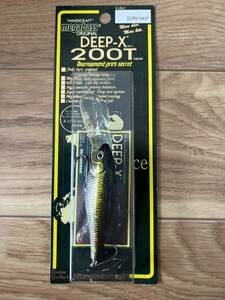 【Megabass】DEEP-X200T 2001年製 GGテネシーシャッド