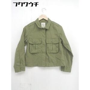 ◇ B:MING by BEAMS ビーミング バイ ビームス 長袖 ジャケット サイズ S カーキ レディース