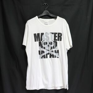 希少【mastermind japan】love and peace/スカル 半袖 カットソー Tシャツ/マスターマインド シャツ