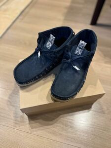 Clarks Wallabee Navy Shashiko クラークス ワラビー Supreme シュプリーム Kith キス Timberland ティンバーランド