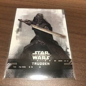 2019 topps スターウォーズ スカイウォーカーの夜明け rise of skywalker trudgen