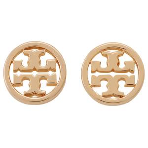 トリーバーチ ピアス Tory Burch 11165518-652 ダブルT ロゴ ミラー サークル スタッド ローズゴールド レディース アクセサリー