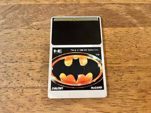 動作確認済 PCエンジン バットマン Batman ソフト PCE HuCARD huカード レトロ 1円