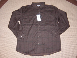 新品未使用☆ＴＫタケオキクチ ルミレットウールシャツ（XL）