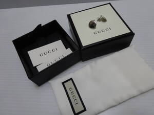 新品★グッチ【GUCCI】レディース★ピアス★シルバー925★ブラインドフォーラブ★455256★特価品★送料込★G-20