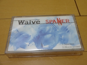 ☆新品未開封☆Waive デモテープ『SPANNER』杉本善徳 Rayflower wyse JILS YOSHINORI インディーズV系 ヴィジュアル系 レア