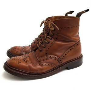 Alfred Sargent アルフレッドサージェント レースアップブーツ 4157 BROGUE BOOT 牛革 カーフ グッドイヤーウェルト製法 カントリーブーツ