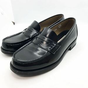 一度使用のみ　HARUTA ハルタ ローファー 美品　革靴　23.5センチ　3E 日本製　黒　ブラック　通学靴　学生