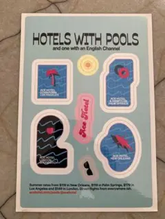 【激レア】 ACE HOTEL エースホテル 非売品 ステッカーシート