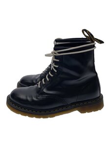 Dr.Martens◆ドクターマーチン/8ホールレースアップブーツ/UK9/ブラック/レザー/10072