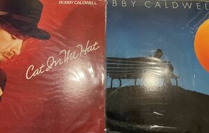 名盤 ★ Bobby Caldwell / Cat in the Hat / Evening Scandal / ボビーコールドウェル / aor / レコード / 2枚set