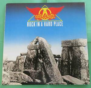 ★ レコード LP 【国内盤・歌詞カード付】 Aerosmith(エアロスミス)「Rock In A Hard Place(美獣乱舞)」/CBS/Sony / ★L159