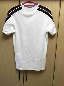 正規 17SS Dior Homme ディオールオム トリミング Tシャツ 白 XXS 763J621Y0439