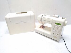 ♪JANOME ジャノメ S7701 MODEL 840型 コンピューターミシン ケース付き 取説付き 0114-15F @100♪