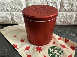 【オンライン限定】新品 スターバックス VIA ホリデー レッド 赤 キャニスター 缶 オリジナル缶 STARBUCKS スタバ クリスマス　2024