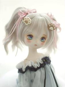 BJDドール用ウィッグ MDD/kumako/DDサイズ通用 全5色 8-9インチ 球体関節人形 doll