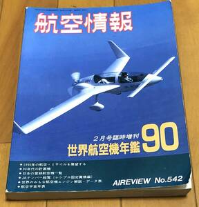 ★航空情報増刊 世界航空機年鑑90