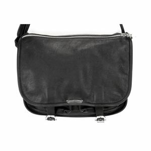 クロムハーツ CHROME HEARTS 【 SHOULDER BAG-LARGE 】 ガンスリンガー ストラップ レザー ショルダーバッグ　s3488