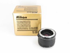 【送料600円】02449 Nikon Teleconverter TC-201 2X テレコンバーター【アットカメラ】