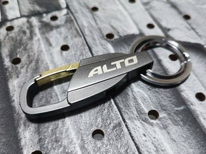 スズキ【アルト】 チタングレー キーホルダー■ARUTO ワークス ラパン HA24S 24V HA25S/25V/35S HA36S HA37S/97S キーリング クーポン