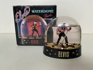 エルヴィスプレスリー elvis presley ELVIS WATER DOME 箱付 エルビスウォータードーム　レア 検スノードーム エルビスプレスリー