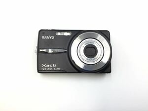 02195 【動作品】SANYO サンヨー Xacti DSC-X1200コンパクトデジタルカメラ バッテリー付属