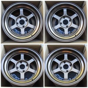 【在庫あり】VORK RACING TE37V 15×8.0J+0 PCD114.3-4H 4本 BR ブロンズ ■ レイズ RAYS 鍛造 軽量 ボルクレーシング