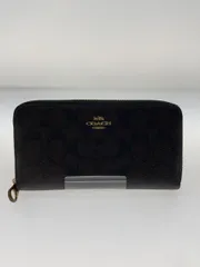 COACH 長財布 PVC ブラウン 総柄 メンズ C4452