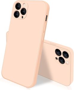 iPhone 11Pro ケース 液体シリコン 耐衝撃 薄型 アイフォン 11pro カバー TPU ワイヤレス充電 レンズ保護 5.8インチ用 （ピンク） N73