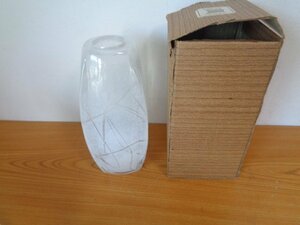 未使用品　KAMEI GLASS　カメイグラス　花瓶