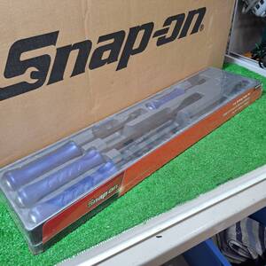 【未使用品(店頭展示品)】Snap-on/スナップオン 貫通 ストライキングプライバーセット SPBS704AMB ブルー バール ４本セット