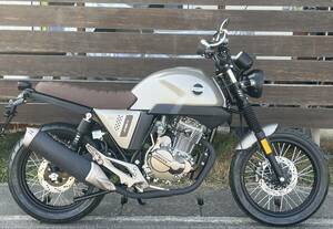 ☆新車☆ゾンテス カフェレーサー125 ②☆納車整備済み☆即決自賠責保険3年付き☆ZONTESZT125V