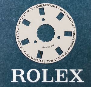 純正品 ドイツ語 18039 18239 ロレックス デイデイト カレンダー 文字盤 ダイヤル ROLEX DAY-DATE calendar dial 3055 3155 german D