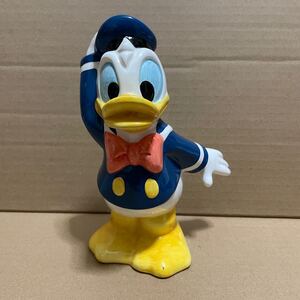 【送料無料】 「ドナルドダック 陶器製 貯金箱」 ディズニー Disney NICHITEN 