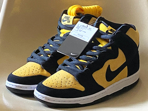 ナイキ｜NIKE SB DUNK HIGH PRO *DB1640-001*【27.5cm】Maize and Black ブラック バーシティ メイズ エスビー ダンク