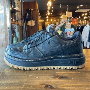 NIKE AIR FORCE 1 LUXE ナイキ エアフォース1 リュクス ブラック DB4109-001 Size 27cm 中古品 本体のみ